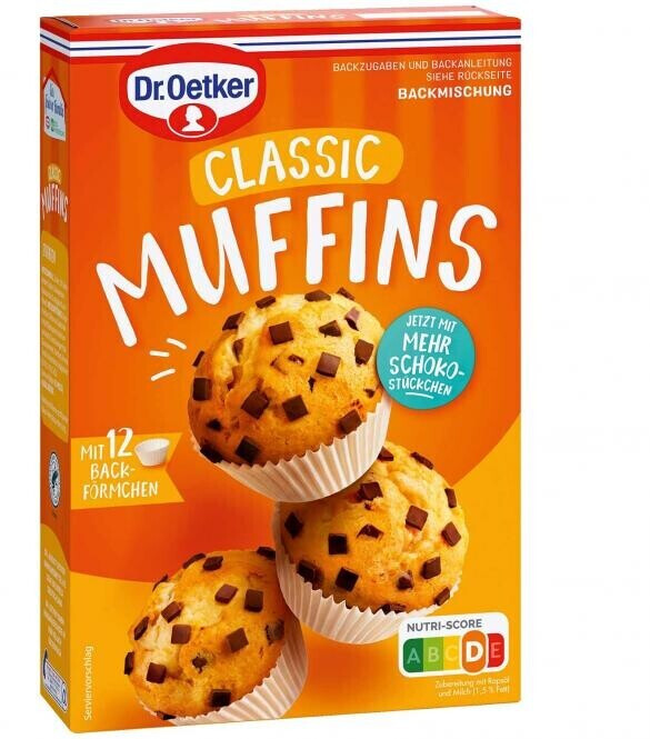 Bild von Dr. Oetker Backmischung Muffins Classic (380g)