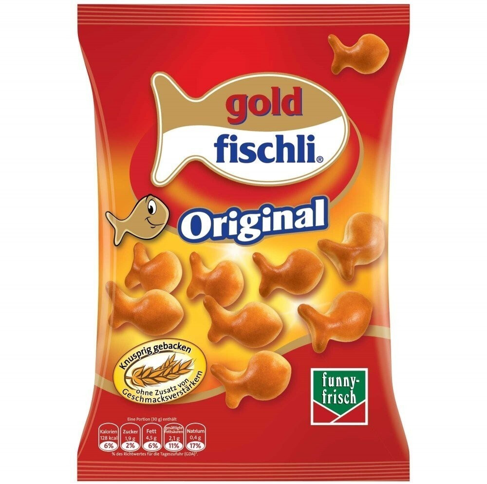 Bild von funny-frisch Gold Fischli Original (100 g)