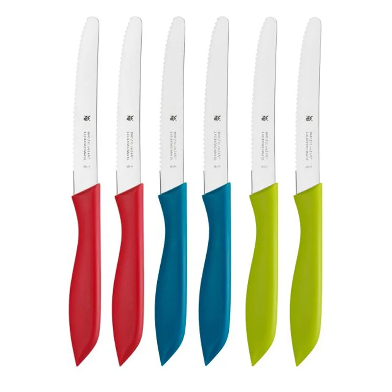 Bild von WMF Messer-Set "Classic Line", (Set, 6 tlg.), mit Doppelwellenschliff