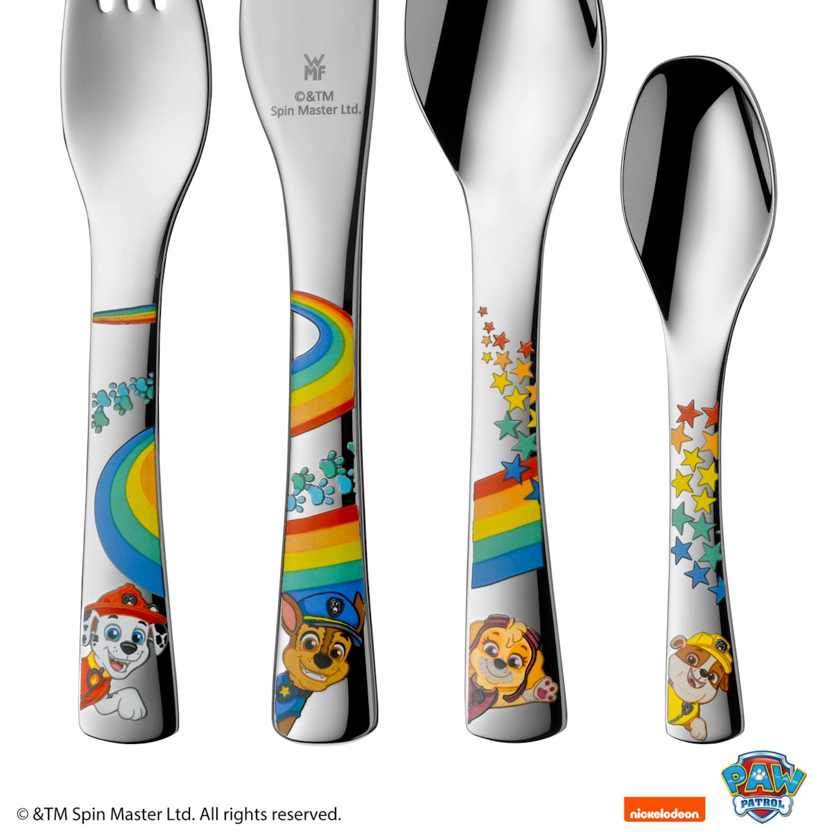 Bild von WMF Kinderbesteck-Set PAW Patrol, 4 -teilig