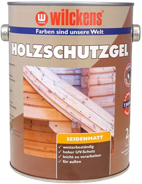 Bild von Wilckens Farben Gmbh Holzschutzgel eichefarben seidenmatt 2,5 l