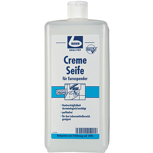 Bild von Dr. Becher Handseife Dr. Becher Creme Seife dezent parfümiert 1L (1er Pack)