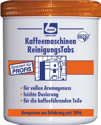 Bild von Dr. Becher Dr. Becher Kaffeemaschinen Reinigungs Tabs 150 stk. (1er Pack) Reinigungstabletten