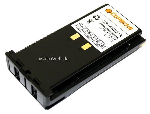 Bild von Ersatzakku für Kenwood TK290-11b TK280 TK480 TK481 KNB21N