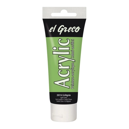 Bild von KREUL el Greco Acrylic Acrylfarbe in Lichtgrün - 75 ml