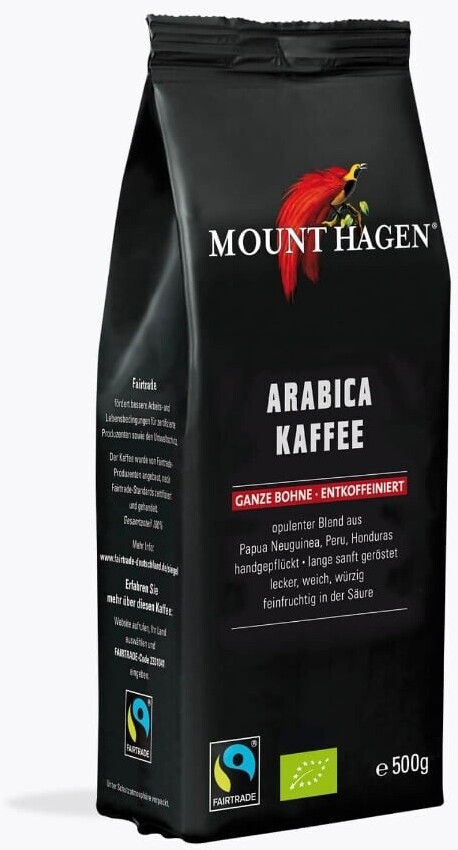 Bild von Mount Hagen Arabica Kaffee entkoffeiniert Bio 500g
