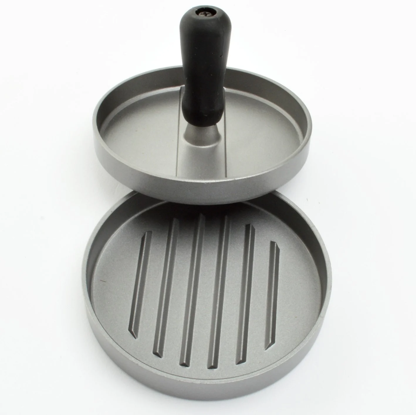 Bild von LANDMANN Burgerpresse Selection Hamburger 12cm Durchmesser, Antihaftbeschichtung & geriffelte Oberfläche