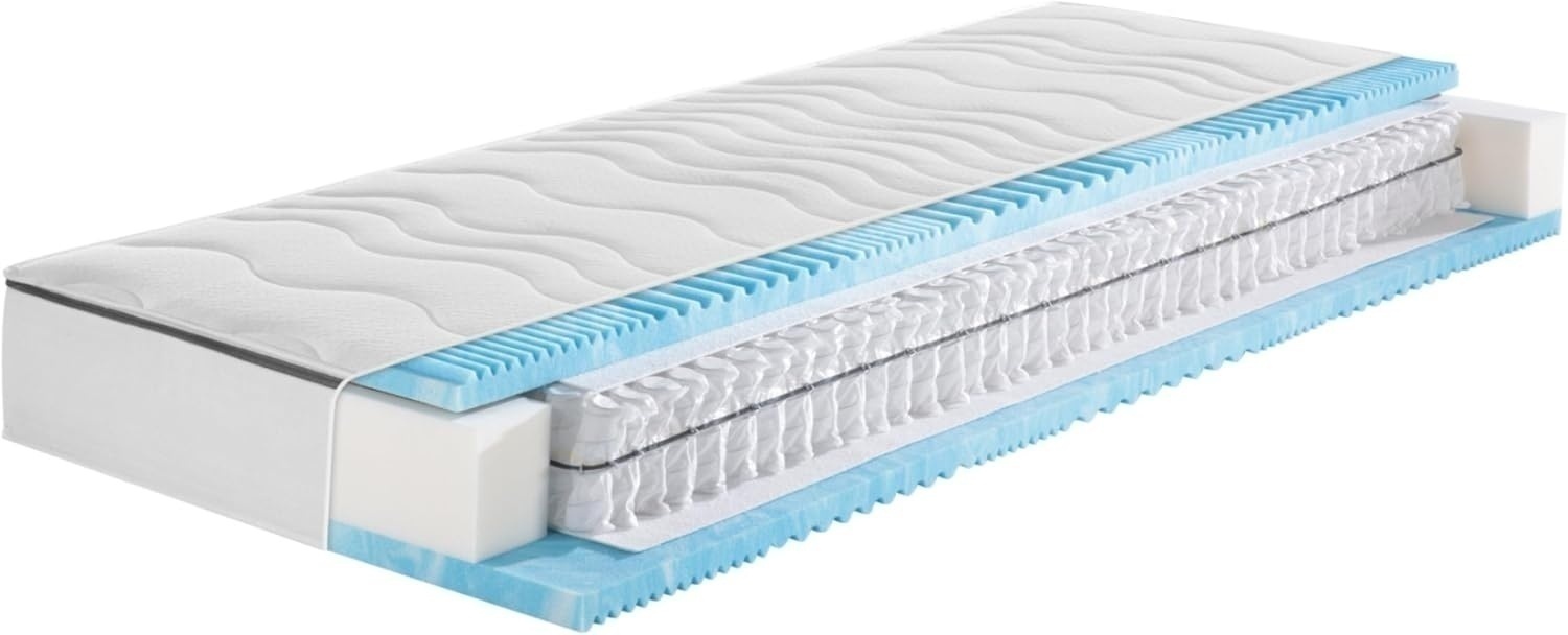 Bild von MFO f.a.n. Megamax Prestige Top T H3 90x200 H3 Höhe 24cm 7-Zonen-Tonnentaschenfederkern, 1.034 Federn (bei 100x200)