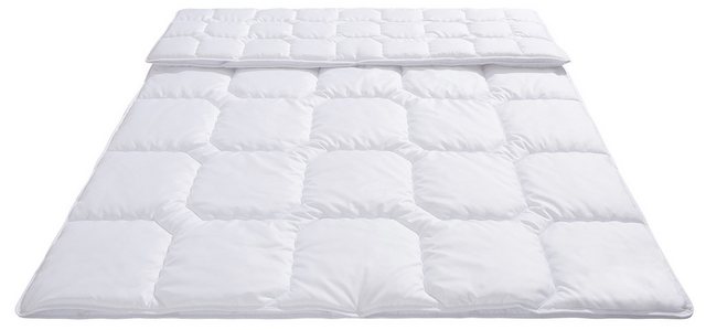 Bild von my home Microfaserbettdecke "Fantasy ECO, Bettdecke 135x200 cm, 155x220 cm, 200x200 cm, 200x220 cm", warm, Füllung nachhaltige Polyester, Bezug nachhaltiges Polyester, (1 St.), Bettdecken, Sommer, Winter, allergiker geeignet (Hausstauballergiker)