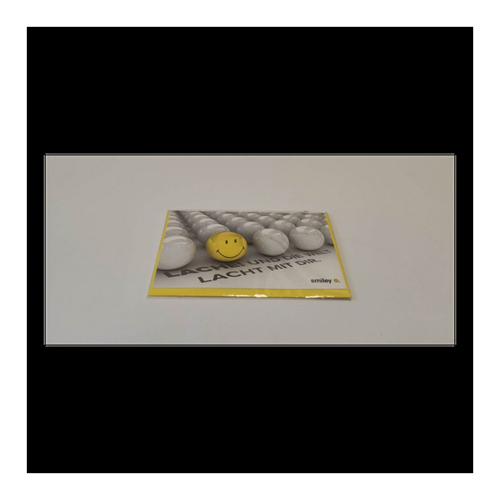 Bild von BSB Grußkarten – Smiley Glückwunschkarte im Format 8,5 cm x 13,5 cm
