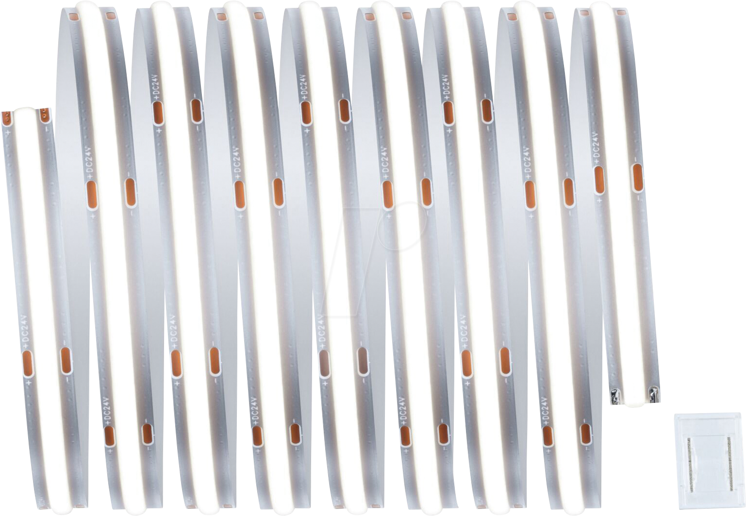 Bild von Paulmann LED Lichtleiste MaxLED Full-Line COB, Lichtfarbe: 6500 K, Ausführung: Erweiterung 2500 mm, Leuchtmittel enthalten: Ja, fest verbaut, LED,, Kaltweiß