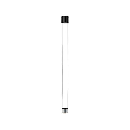 Bild von LED Pendelleuchte Aldan in Aluminium-gebürstet und Schwarz 8,3W 820lm