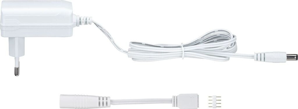 Bild von Paulmann 79832 Universal Power Supply Plug-In 12 Watt 230/12V DC Leuchtsystem Weiß Beleuchtung Kunststoff Trafo