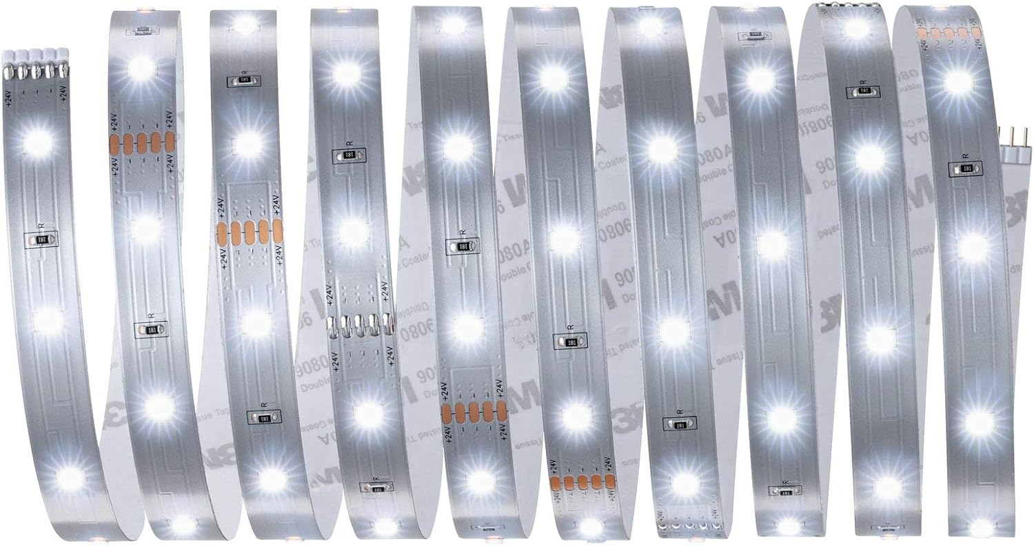 Bild von Paulmann LED-Streifen Paulmann MaxLED-Stripe 250 Silber 2,5m, Nicht dimmbar nicht Smart Home-fähig ohne Bewegungsmelder