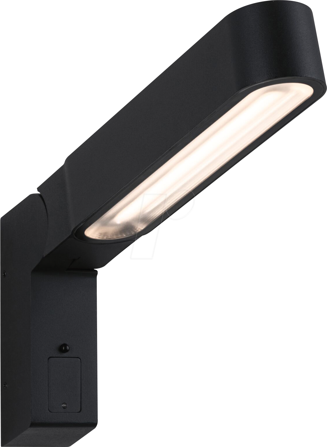 Bild von Paulmann LED Außen-Wandleuchte House Ito 47x301mm 3000K 6W 450lm 230V 65° Anthrazit Metall Kunststoff, LED fest integriert, Warmweiß, Bewegungsmelder Vertikale Ausrichtung IP44
