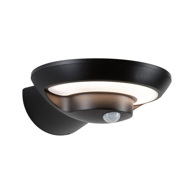 Bild von Paulmann LED Außen-Wandleuchte Solar Bordola IP44 180x211mm 3000K 3,5W 220lm Anthrazit Kunststoff, LED fest integriert, Warmweiß, Bewegungsmelder