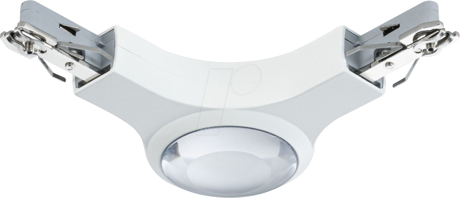 Bild von Paulmann Schienensystem-Verbinder URail Verbinder L-Stück beleuchtet 141x141mm 5,3W Chrom matt, (1-tlg), dimmbar