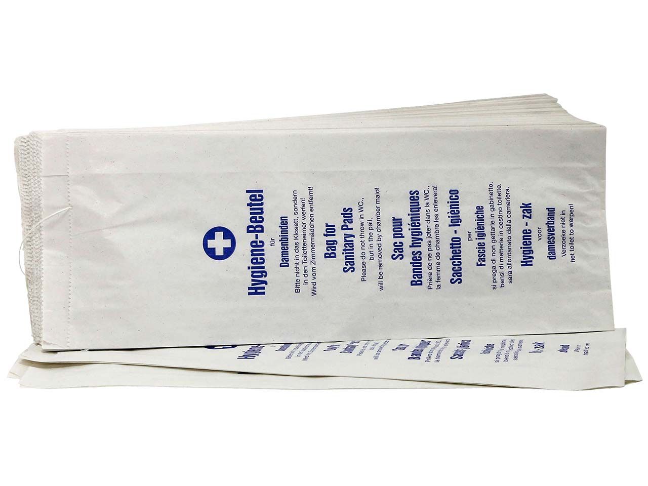Bild von Fripa Hygienebeutel aus Recyclingpapier naturweiß, 1.000 Stk.