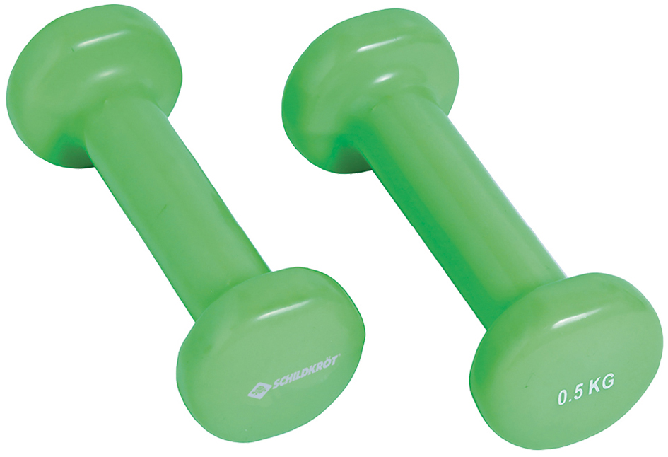 Bild von SCHILDKRÖT FITNESS Schildkröt VINYL HANTEL Set, 2x 2,0kg (grey), in 4C-Box, M-2022