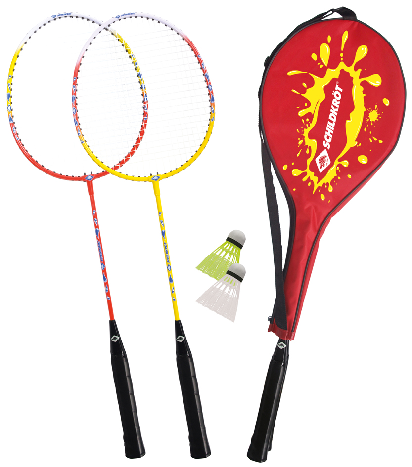 Bild von Schildkröt Badmintonschläger Federball-Set für 2 Spieler, 2 Schläger 2 Bälle mit Tragetasche