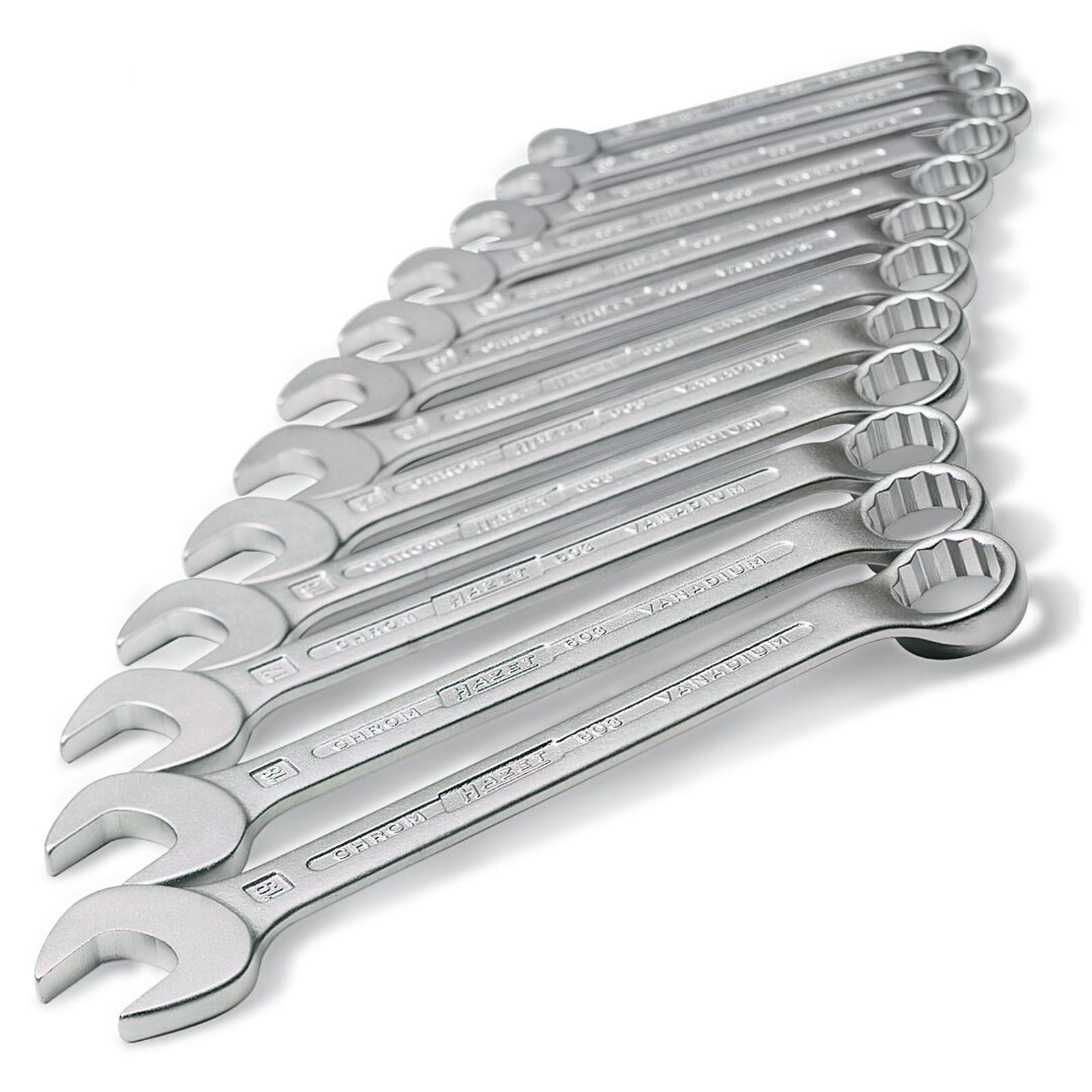 Bild von Hazet Ringmaulschlüsselsatz 603/17N 17-tlg.SW 7-27mm Form B Spezialstahl HAZET