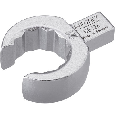 Bild von HAZET - Einsteck-Ringschlüssel, offen 6612C-21, 9 x 12mm, Doppel-Sechskant 21mm