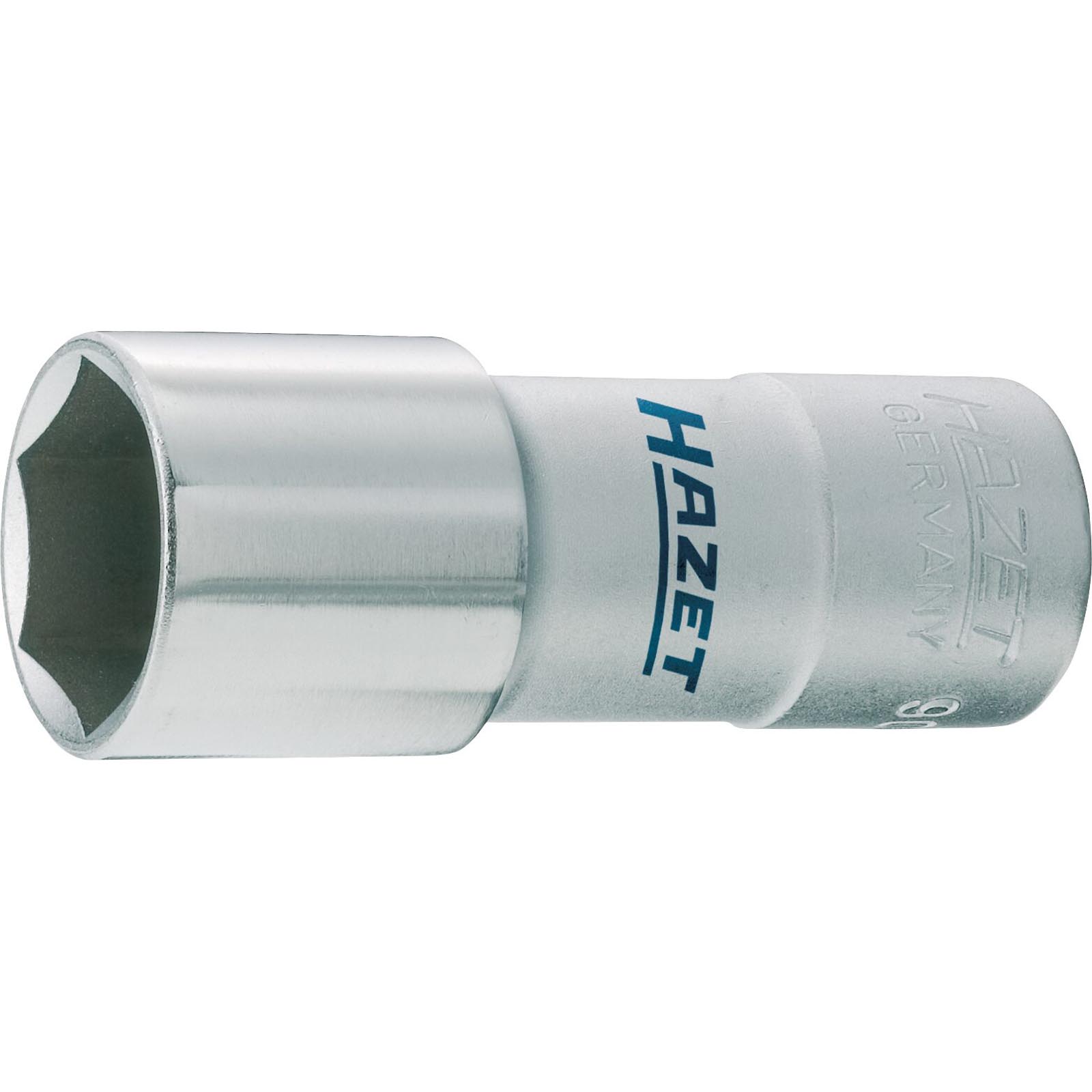 Bild von HAZET, Steckschlüssel + Stecknuss, Zündkerzen Steckschlüsseleinsatz 900AMGT ∙ Vierkant12,5 mm (1/2 Zoll) ∙ Aussen Sechskant Profi… (16 mm)
