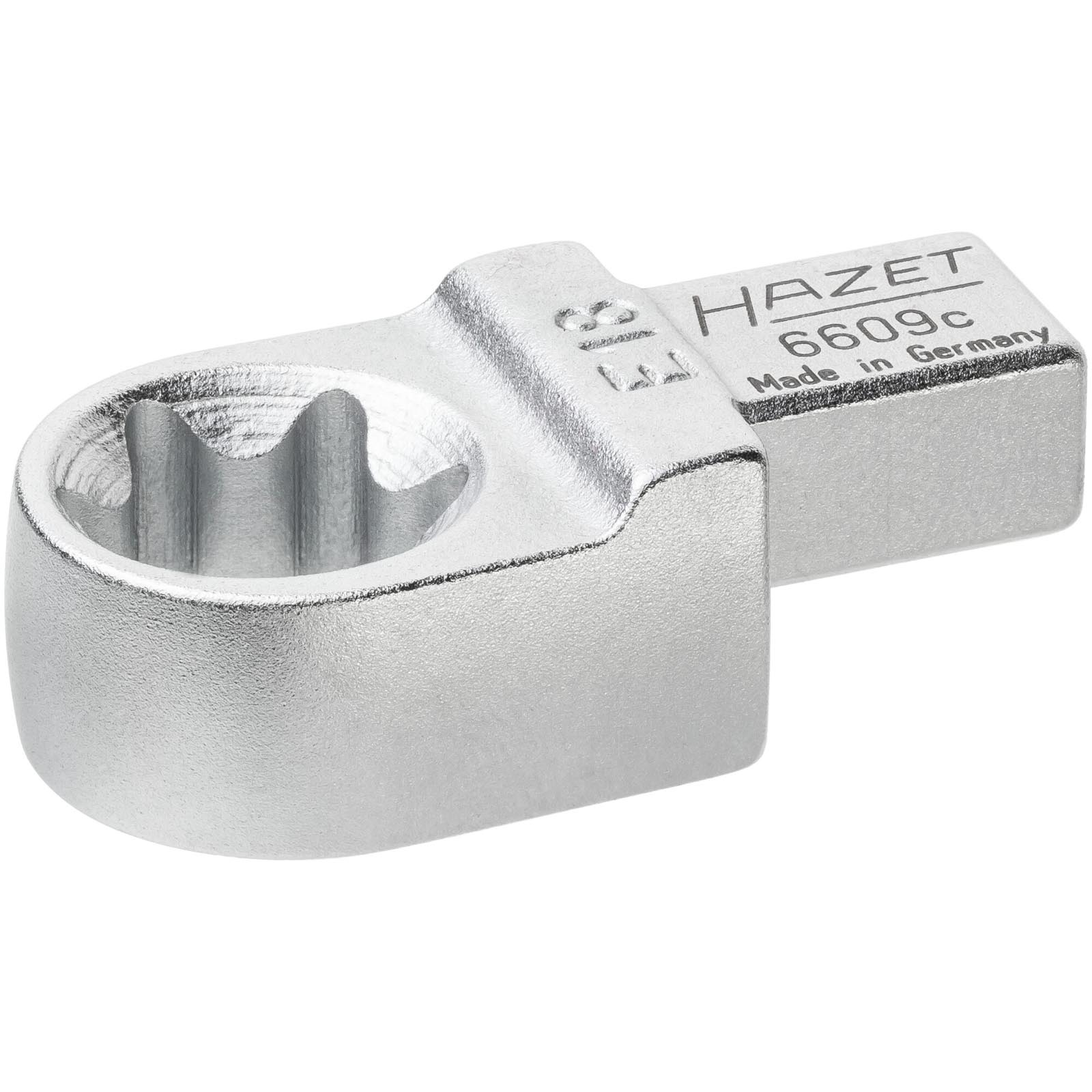 Bild von HAZET Einsteck TORX® Ringschlüssel 6609C-E18 ∙ Einsteck-Vierkant 9 x 12 mm ∙ Außen TORX® Profil ∙ E18