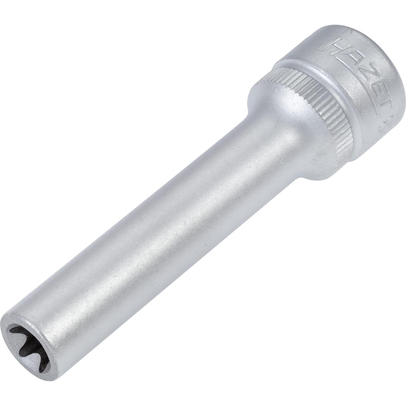 Bild von HAZET, Steckschlüssel + Stecknuss, Steckschlüsseleinsatz ∙ TORX 880LG-E8 ∙ Vierkant10 mm (3/8 Zoll) ∙ Aussen TORX Profil ∙ E8