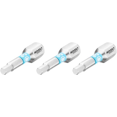 Bild von HAZET, Bits, Bit 2204N-3/3 ∙ Sechskant6,3 (1/4 Zoll) ∙ Innen Sechskant Profil ∙ 3 mm ∙ Anzahl Werkzeuge: 3… (3 mm)