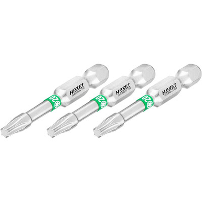 Bild von HAZET, Bits, Bit 2223NSLG-T20/3 ∙ Sechskant6,3 (1/4 Zoll) ∙ Innen TORX Profil ∙ T20 ∙ Anzahl Werkzeuge: 3… (T20)