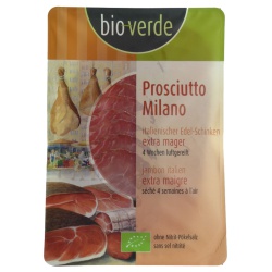 Bild von Prosciutto Milano, luftgetrocknet, geschnitten
