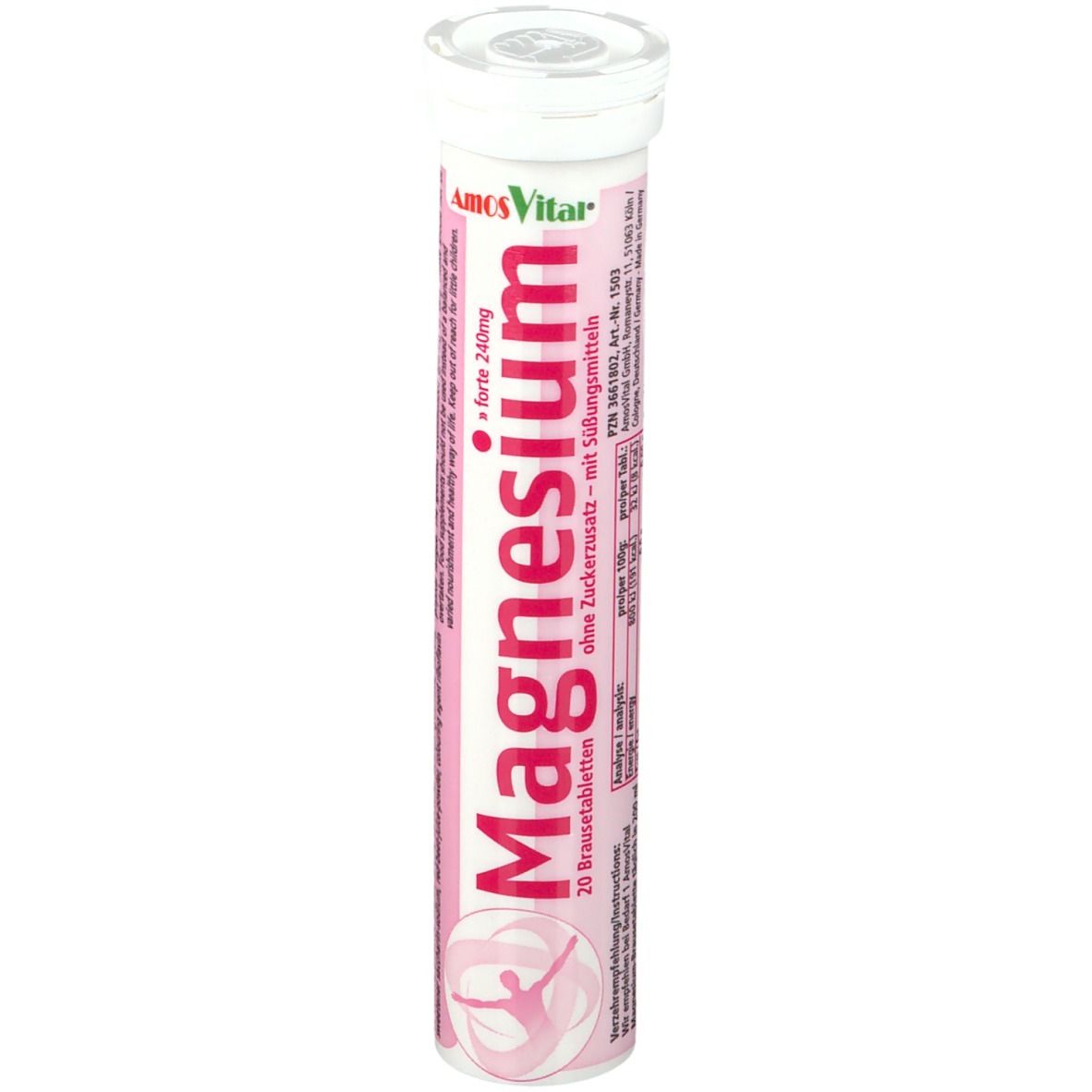 Bild von Magnesium Soma 20 Brausetabletten - Bei Magnesiummangel