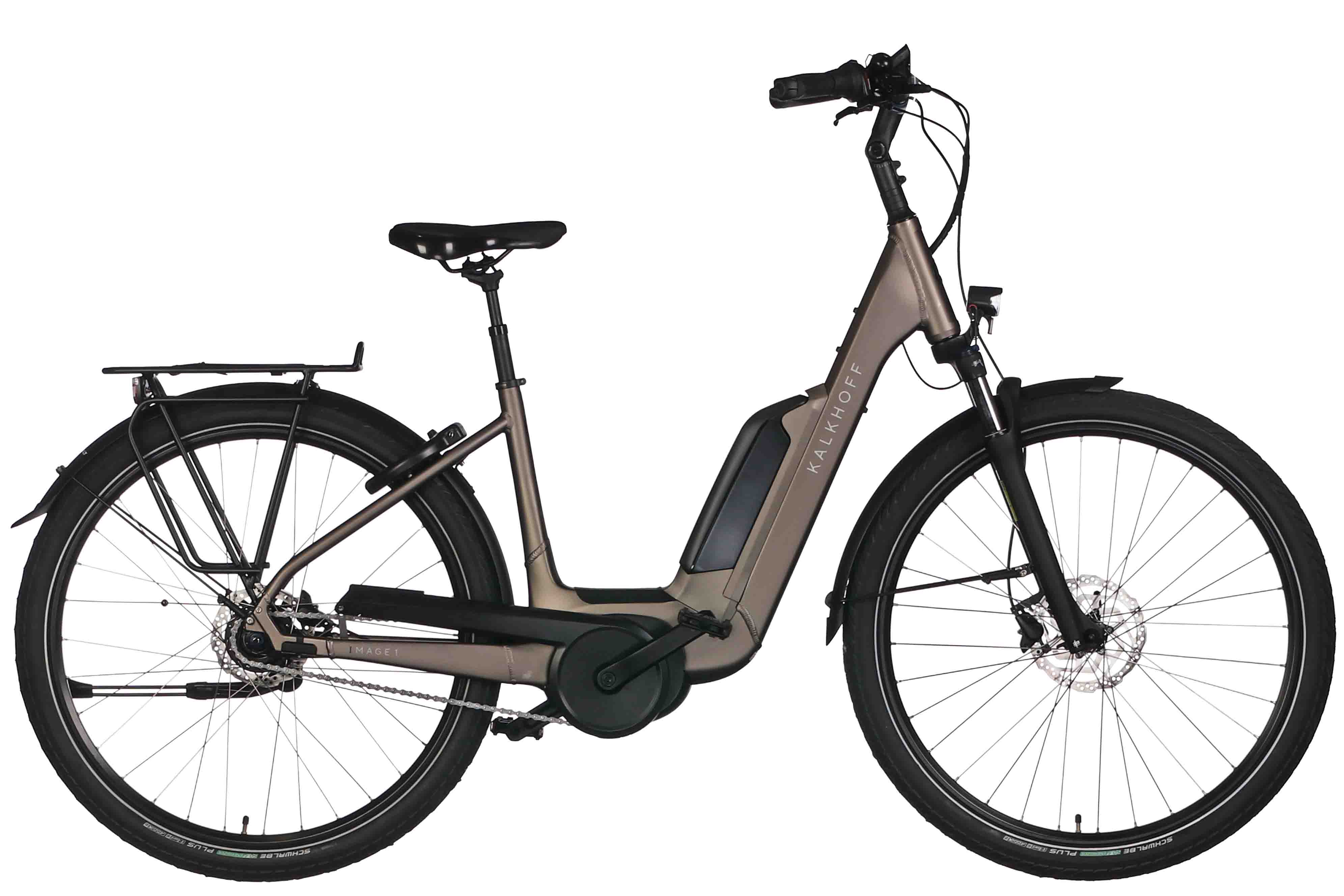 Bild von Kalkhoff IMAGE 1.B ADVANCE crystalgrey matt 2022 28"; 500 Wh Wave