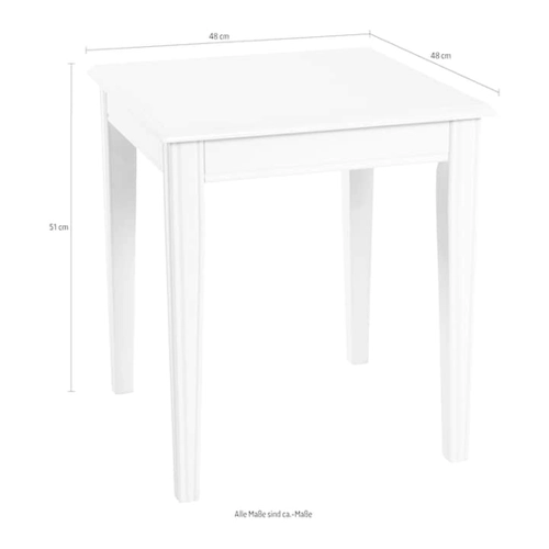 Bild von Beistelltisch 18343 von HAKU Weiss