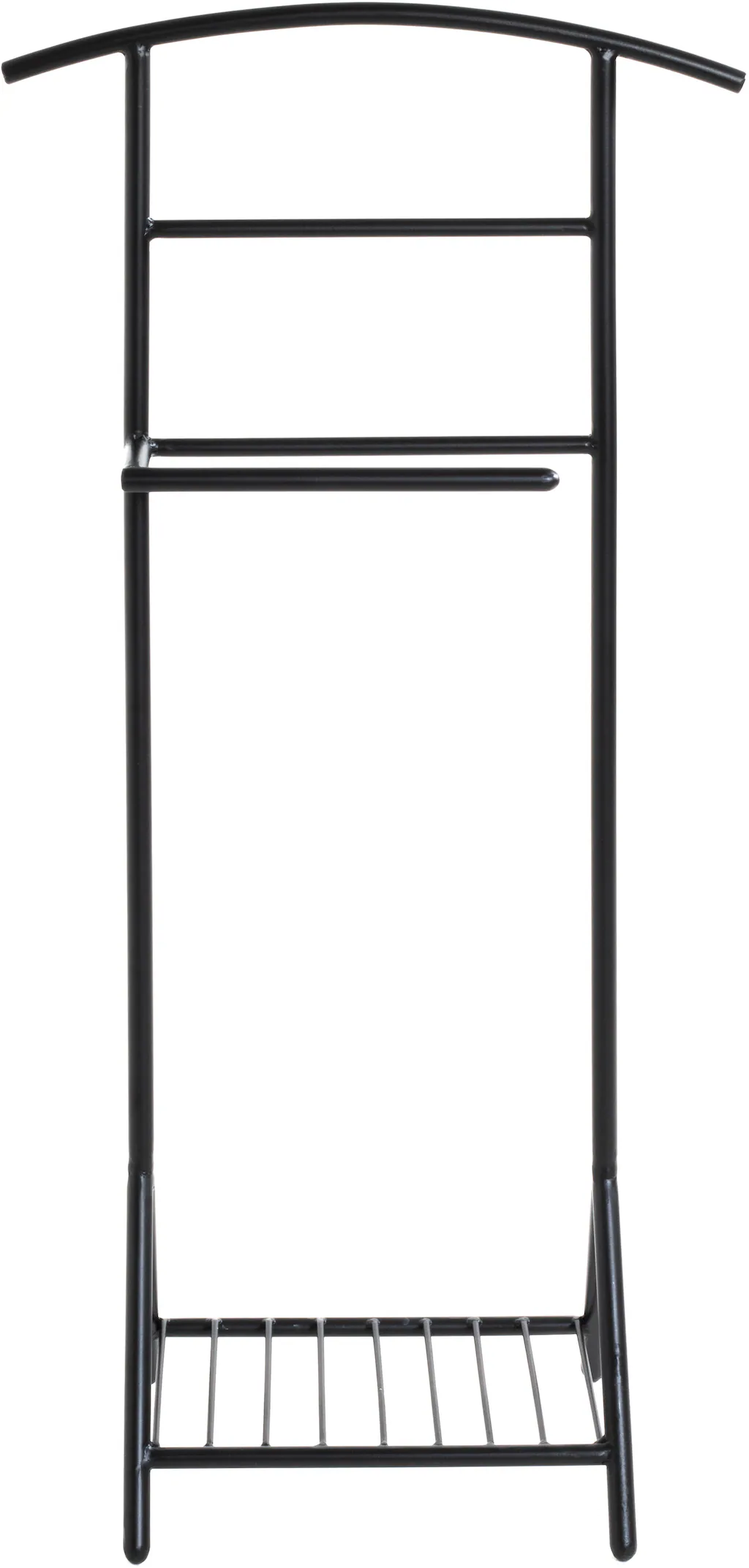 Bild von HAKU Möbel Herrendiener 23591 schwarz Metall 45,0 x 101,0 cm