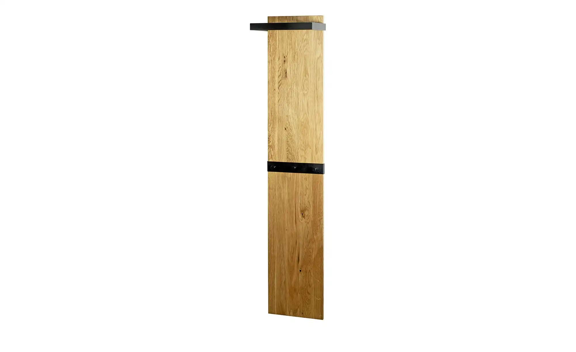 Bild von Garderobenpaneel  Sakura ¦ holzfarben ¦ Massivholz, Metall ¦ Maße (cm): B: 35 H: 175 T: 25 Garderoben & Kleiderstangen > Garderoben - Höffner