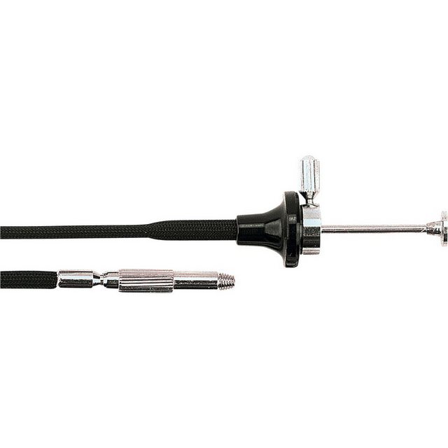 Bild von Kaiser Fototechnik Drahtauslöser 50 cm mit Stoffbezug (Kabel), Fernauslöser, Schwarz