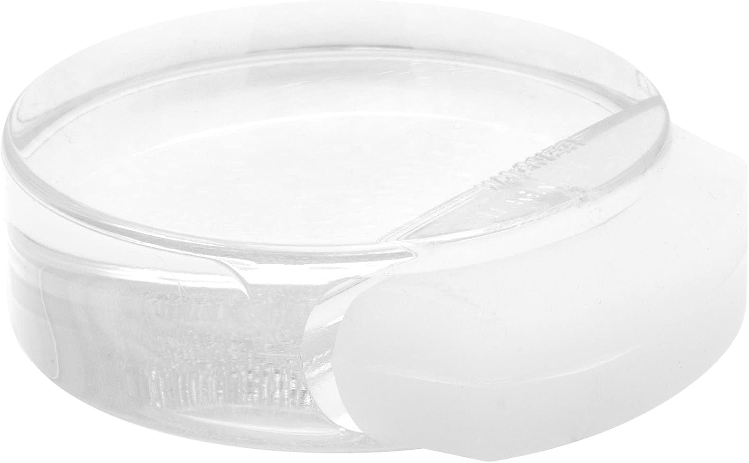 Bild von WAGNER Bodentürstopper CLEAR - Ø 50 x 55 x 17 mm, hochwertiger Kunststoff, transparent, selbstklebend, rückstandslos entfernbar - 15510511