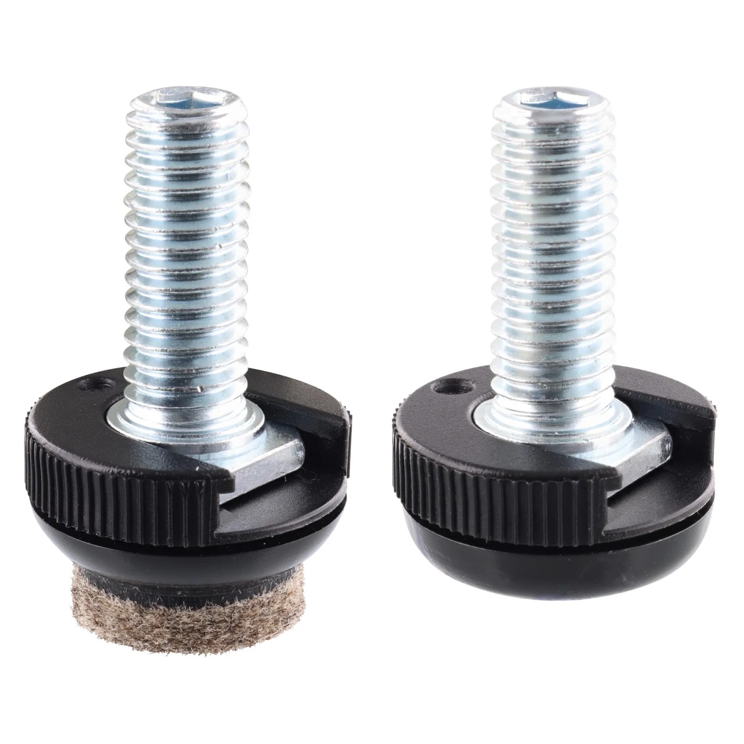 Bild von Wagner Verstellfuß Justus Slim QuickClick inkl. Gleiteinsätzen 4er Set 2,7 cm