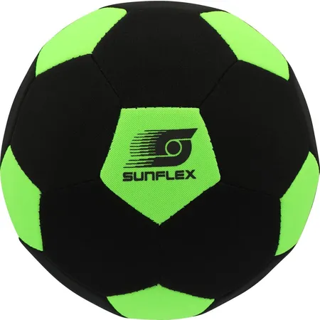 Bild von Sunflex® Neopren Fußball Gr. 3 Grün | Beach-Fußball zum Barfuß Spielen | Beachsoccerball | weich & robust für Strand, Wiese & Wasser | Dribbeln & Rollen & Schießen | für Jede Altersgruppe