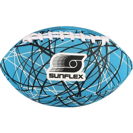 Bild von Sunflex Neopren American Football Neoremix Circle | sehr griffig und lässt sich ideal Werfen und Fangen | Ball weich und leicht für Strand und Garten| extrem robust und für jede Altersgruppe