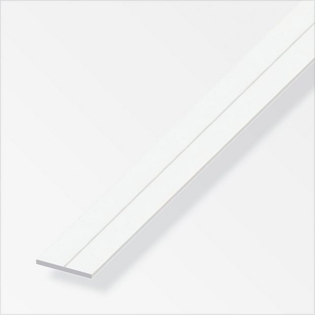 Bild von alfer Profil alfer Flachprofil PVC glatt weiß