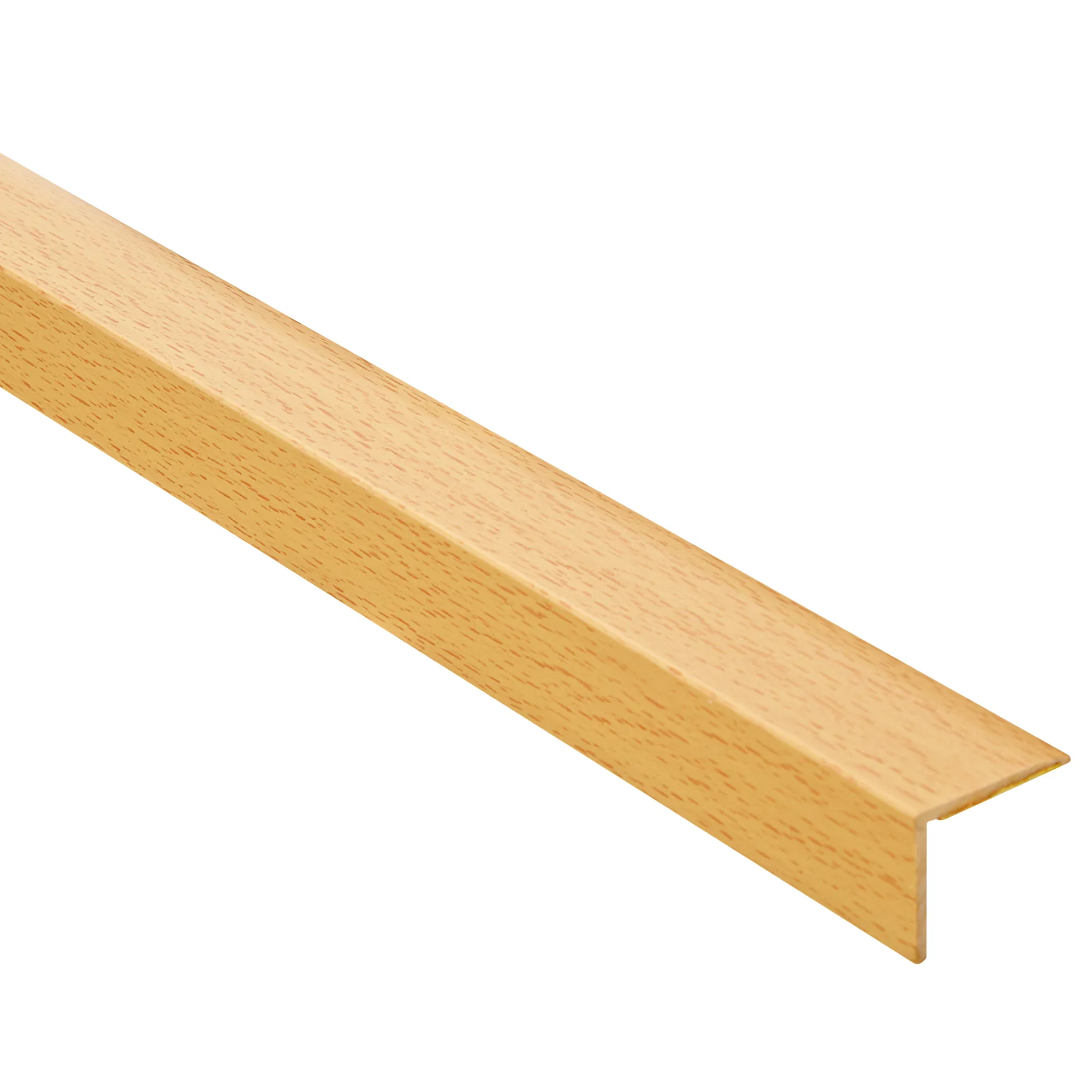 Bild von PVC-Abschlussprofil 'clipstech®' buchefarben 2000 x 25 x 18 mm