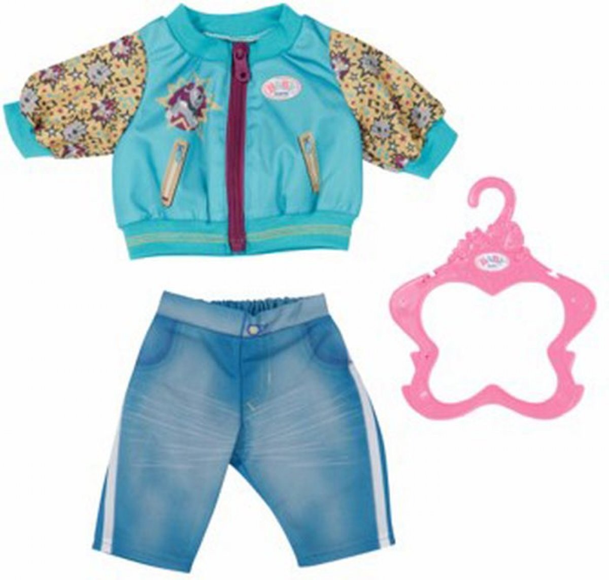 Bild von BABY born Puppenkleidung Outfit mit Jacke 43 cm (833599)