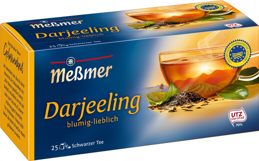 Bild von Meßmer Darjeeling | blumig-lieblich | 25 Teebeutel | Vegan | Glutenfrei | Laktosefrei