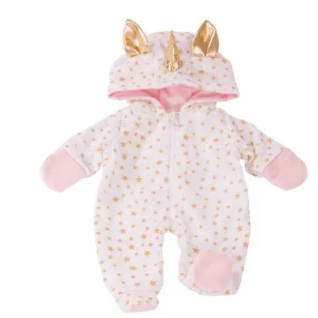Bild von Götz 3402913 Onesie Einhorn - Einteiliger Puppen-Overall Puppenbekleidung Gr. M - Bekleidungs- und Zubehörset für Babypuppen 42-46 cm