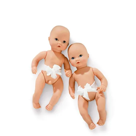 Bild von Götz 0754010 Newborn Aquini Junge Puppe - 33 cm große Badepuppe mit gemalten braunen Augen und ohne Haare - Badebaby ab 18 Monaten