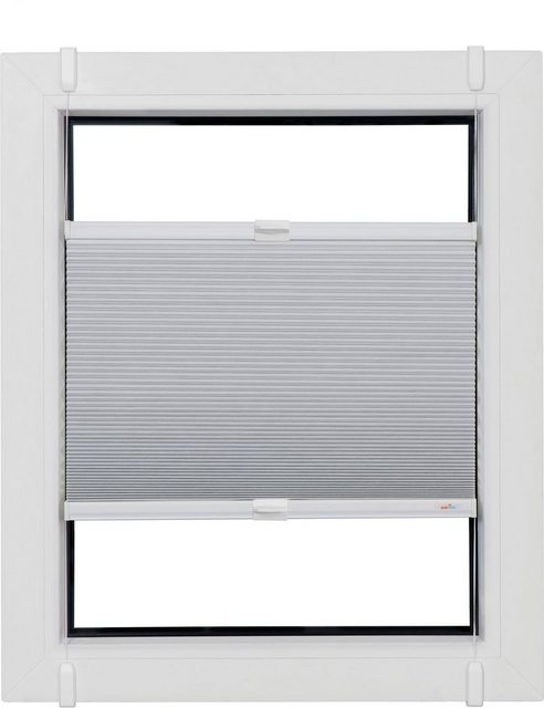 Bild von sunlines Plissee »Start-up Style Honeycomb«, verdunkelnd, energiesparend, ohne Bohren, verspannt, verspannt mit Simply-Fix Klemmträger, Wabenplissee
