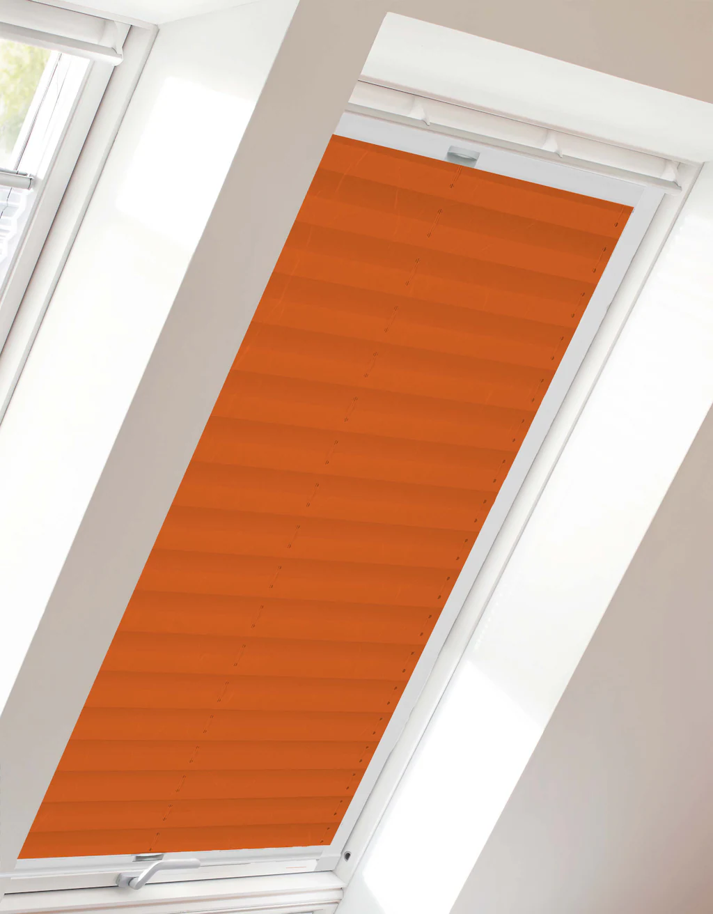 Bild von sunlines Dachfensterplissee Young Style Crush, Lichtschutz, verspannt, verschraubt, mit Führungsschienen